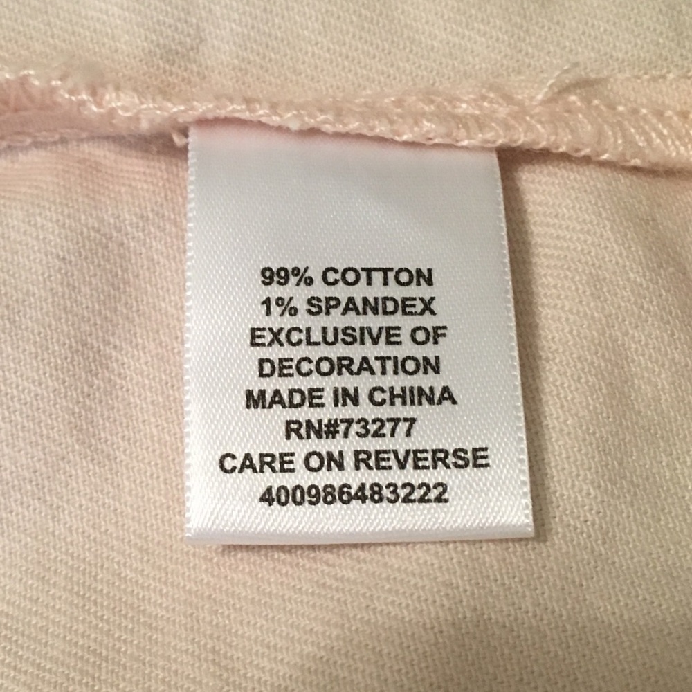 Elle Blush Pink Jean Jacket - Picture 3 of 3